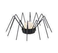 Spider Candle Holder | Wrought Iron Spider Candle Holder for Country Decor, Gothic Decoration for Tables Fireplaces Shelves | For Parties And