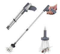 Spider Catcher, Spider Catcher with Long Handle, Spider Gripper with Folding Handle, Non-Contact Insect Catcher, Live Spider Catcher, for Live Catching Spiders and Insects