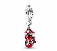 Spider Charm 925 Sterling Silver Pendant Charm Compatible with Pandora Charms,and Many Other UK Charm Bracelets