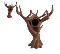 Spider Climbing Cave - Tree-Shaped 3D Printed Habitat Accessory - Jumping Spider Hiding Places | for Mantises Small Arboreal Animals Tarantulas