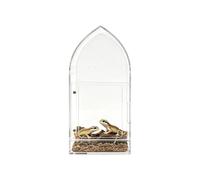 Spider Container, Transparent Escape Proof Cage, Ventilated Toy Holder - For, Snail, Crab, Butterfly, Reptiles, Amphibians, Pets, Feeding, Home, Class, Laboratory