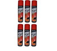 Spider & Creepy Crawly Spider Insect Killer Spray 200ml No More Spider Home by Wilsons Direct (Pack of 6)