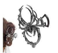 Spider Creepy Horror Hair Claw Clip With Strong