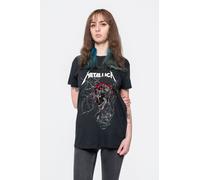 Spider Dead Band Logo T Shirt metallica Black L