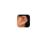 Spider Ear Cuffs Non Piercing Black Spider Clip On Earrings Halloween 3D Spiders Jewelry Gifts for Women Halloween Costumes Woman 2025, Metal, No Gemstone