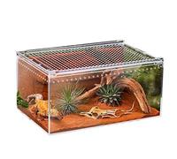 Spider Enclosure, Acrylic Reptile Tank, Safe Terrarium for Spiders, Indoor Pet Enclosure, Portable Transparent Cave, Compact & Space Saving, Pet Tank for Snakes 7.87x5.91 Inches