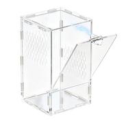 Spider Enclosure | with Magnetic Door Clear Acrylic Mygale House - Large Jumping Spider Enclosure, Suitable for Reptile Mantis Gecko Snake Lizard Turtle