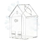 Spider Enclosures,Escape-Proof Acrylic Habitat Isolation Tank | Jumping Spider Enclosure Kit - for Family Friends Pet Reptile Animal Enthusiasts Indoor Home