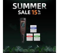 Spider Farmer 5-in-1 TDS/PH Hydroponic Meter Kit with a high-sensitivity sensor