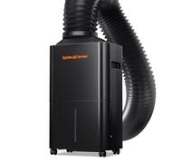 SPIDER FARMER Grow Box 12L/24H Electric Dehumidifier with Drain & Ventilation Pipe, Auto Defrost, 24H Timer, Ideal for Grow Tent & Cellar Plants