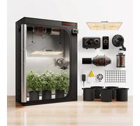 Spider Farmer SF2000 200W LED+1.2x0.6x1.8m Pro Grow Tent Kits+4'' Fan Kits+GGS