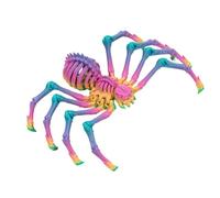 Spider Fidget Toy - 3D Printed Articulated Arachnid, 1 Unit Bio- Spider With Posable Limbs, Gothic Desktop Sculpture, Executive Gear, Sensory Relief Toy For Offices