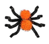 Spider Hair Clip, Realistic Plush Hair Accessory, Gothic Horror Clip with Scary Design, for Girls, Halloween Costume, Party, Cosplay, Thick Indoor Outdoor or