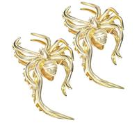 Spider Hair Clips, Spider Hair Clips, Spider Web Hair Clips - Non-Slip Metal Hair Clips, Hair Accessories, Crab Clips for Hair Styling