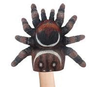Spider Hand Puppet - Realistic, Imaginative Play Spider Role Play Hand Puppet, Versatile Prop Teaching Aid | Halloween Toy for Storytelling, Role Playy, and Family Entertainment