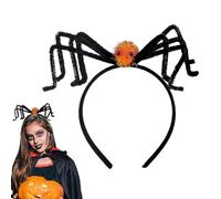 Spider Headpiece | Gothic Black Spider Headband for Halloween - Funny Costume Accessory for Themed Parties Adults Kids Women Dance