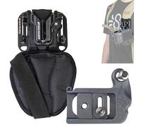 SPIDER HOLSTER - Spider X Belt and Backpack Camera Holster Kit with Clip-On Self-Locking Holster, Mirrorless Camera Plate, and Backpack Adapter - Compatible with Any Belt or Bag Strap