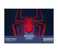 Spider Jigsaw Puzzle Waterproof 1000 Piece for Adults Challenging And Brainteasing Adults Jigsaw Home Decoration Puzzle
