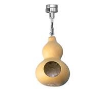 Spider Jumping Nest - Jumping Spider House, Stainless Steel Salt Nest Decor, House Accessories With Magnetism Naturalistic | Natural Gourds Hiding For Cute Decoration, Outdoor, Indoor