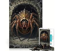 Spider King in Dungeon 1000 Piece Jigsaw Puzzles for Adults Jigsaw Strong Logic Toy Group Play Clear Edge Perfect Present 38x26cm
