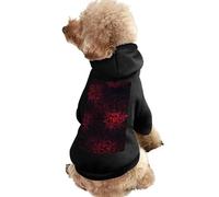 Spider Lilies Dog And Cat Clothes Pet Hoodie Sweatshirt Pullover Soft Coat