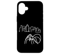 Spider Line Art Entomologist Case for iPhone 16 Plus