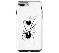 Spider Love Web with Black Widow and Spidey Spiderweb Style Case for iPhone 7 Plus/8 Plus
