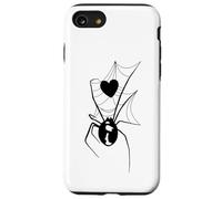 Spider Love Web with Black Widow and Spidey Spiderweb Style Case for iPhone SE (2020) / 7/8