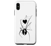 Spider Love Web with Black Widow and Spidey Spiderweb Style Case for iPhone XS Max