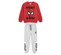 Spider-Man 2-Piece Sweatshirt and Jogger Outfit Set Cool Club Red 4 Years