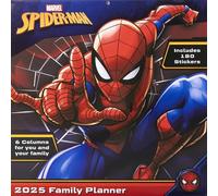 Marvel Spider-Man Official 2025 Family Planner Calendar - 30 x 60cm