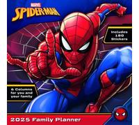 Marvel Spider-Man Official 2025 Family Planner Calendar - 30 x 60cm