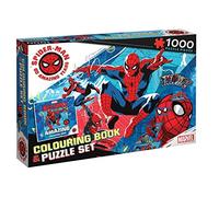 Spider-Man 60th Anniversary: Adult Colouring Book and Puzzle Set (Marvel: 1000 Pieces)