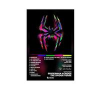Spider-Man Across The Spider-Verse 2023 American Animated Superhero Film Poster Canvas Poster Bedroom Decor Landscape Office Room Decor Gift 08x12inch(20x30cm)