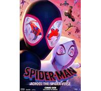 Spider-Man Across the Spider-Verse (2023) V10 Poster Framed or Unframed Glossy Poster (A3-297 × 420 mm Unframed)