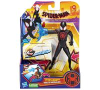 Spider-Man Marvel Across the Spider-Verse Web Spinning Miles Morales Toy, 6-Inch-Scale Deluxe Figure, Kids Ages 4 and Up