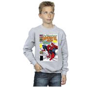 Spider-Man Age Comic Cover Sweatshirt Marvel Grey 12-13 Years