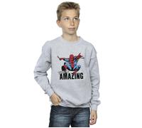 Spider-Man Amazing Sweatshirt Marvel Grey 7-8 Years