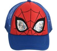 Spider-Man Baseball Cap for Kids Adjustable Trucker Sun Hat Spidey Cap Summer Holiday Travel Essentials (UK, Alpha, 54, Blue)