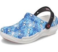 Crocs Unisex Bistro Graphic Clog Clog, Spider Man White, 6 UK Men/ 7 UK Women