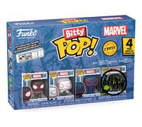 Bitty POP! Spider-Man: Miles Morales, Ghost-Spider & Spider-Man 2099 4-Pack