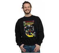 Spider-Man Black Cat Cover Sweatshirt Marvel Black XXXL