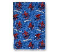 Spider Man Blanket Childrens Soft Fleece Blue Kids Throw 100cm x 150cm