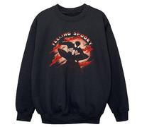Spider-Man Boy's Feeling Spooky Sweatshirt in Black | Size: 7-8 Years Spider-Man Black 7-8 Years