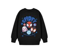 Spider Man Boy's Spiderman Sweatshirt | Boys Black | Official Merch | Size: 18-24 m Spider Man Black 18-24 m