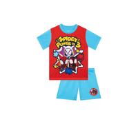 Spider-Man Boy's Spidey To The Power Of 3 Short Pyjamas in Blue | Size: 2-3 Years Spider-Man Blue 2-3 Years