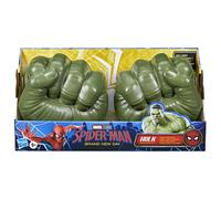 Marvel Spider-Man Day Hulk Gamma Smash Fists, Soft Foam Super Hero Role Play Toys for Costume Dress Up, Ages 5+