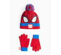 Spider-Man Character Print Gloves & Hat Set 10-13 years