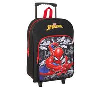 SPIDER-MAN - Children's Backpack with Compact Trolley, Ideal for Children of Different Ages, Comfortable and Versatile, Quality and Resistance, 33 x 43 x 15 cm
