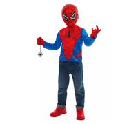 Spider-Man Childrens/Kids Costume Set5-6 Years Red/Blue BN6315